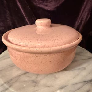 Bauer Pottery Pink Casserole - Etsy