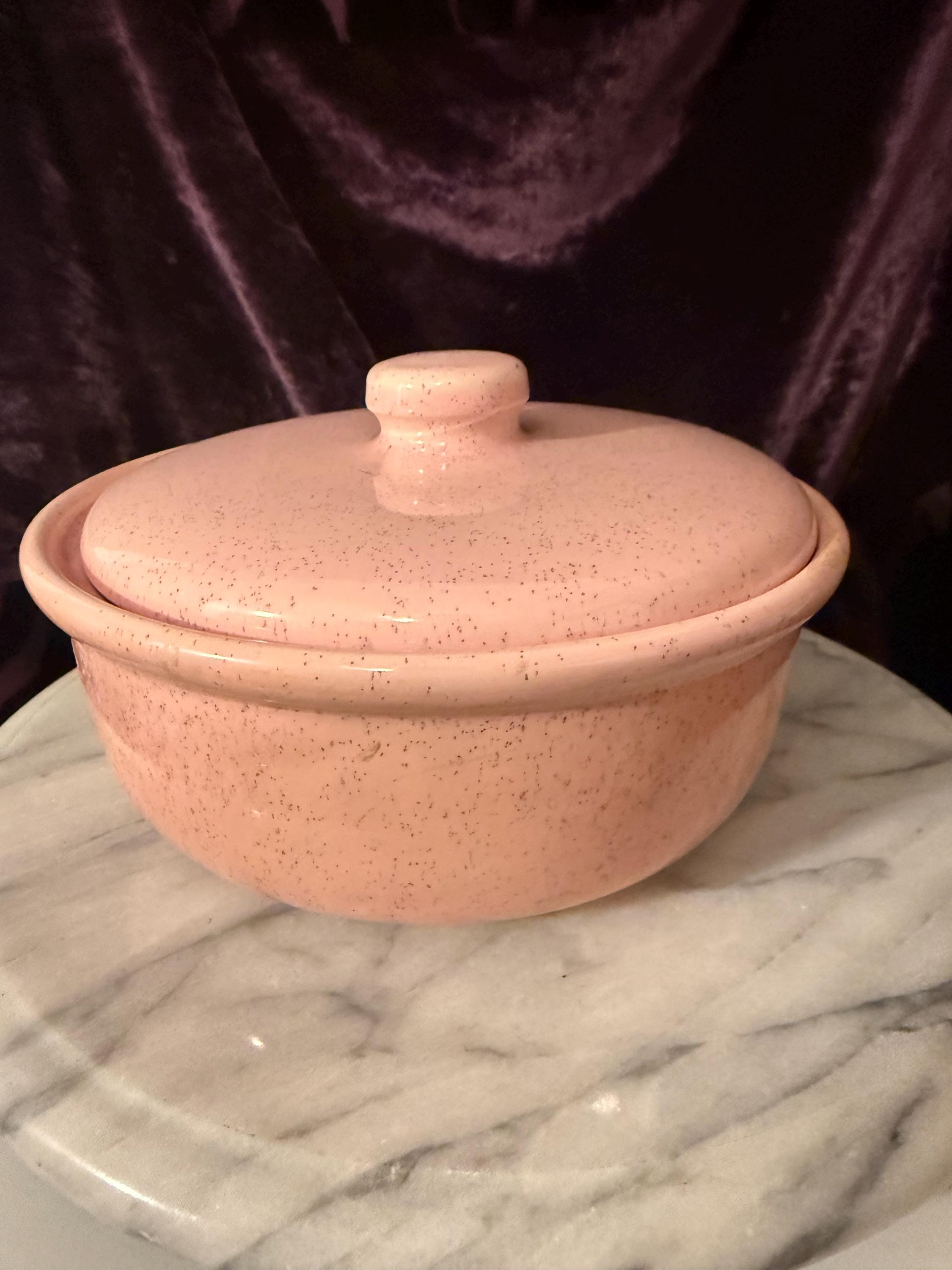 Bauer Pottery Pink Casserole - Etsy