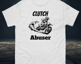 Clutch Abuser - funny motocross graphics tee
