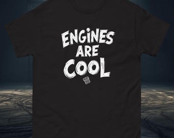 WheelieWorks Engines Are Cool Shirt – Dirty Riders Club Style, Dirt Bike Graphic, Engine Streetwear, Engine shirt, Biker Gift