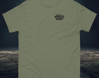 WheelieWorks - Plain shirt with wheelieworks logo