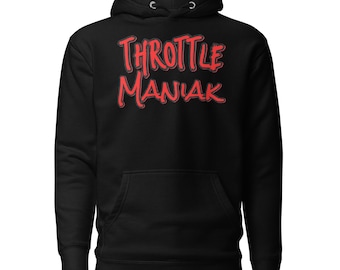 Throttle Maniak - motocross hoodie