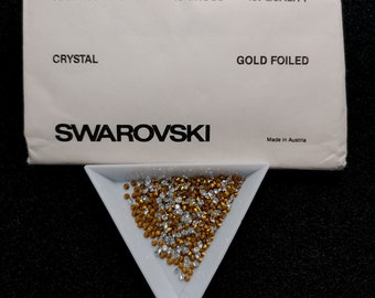 12 SWAROVSKI 1100 Crystal Chaton PP18  8.5SS  2.4mm-2.5mm Rhinestones loose