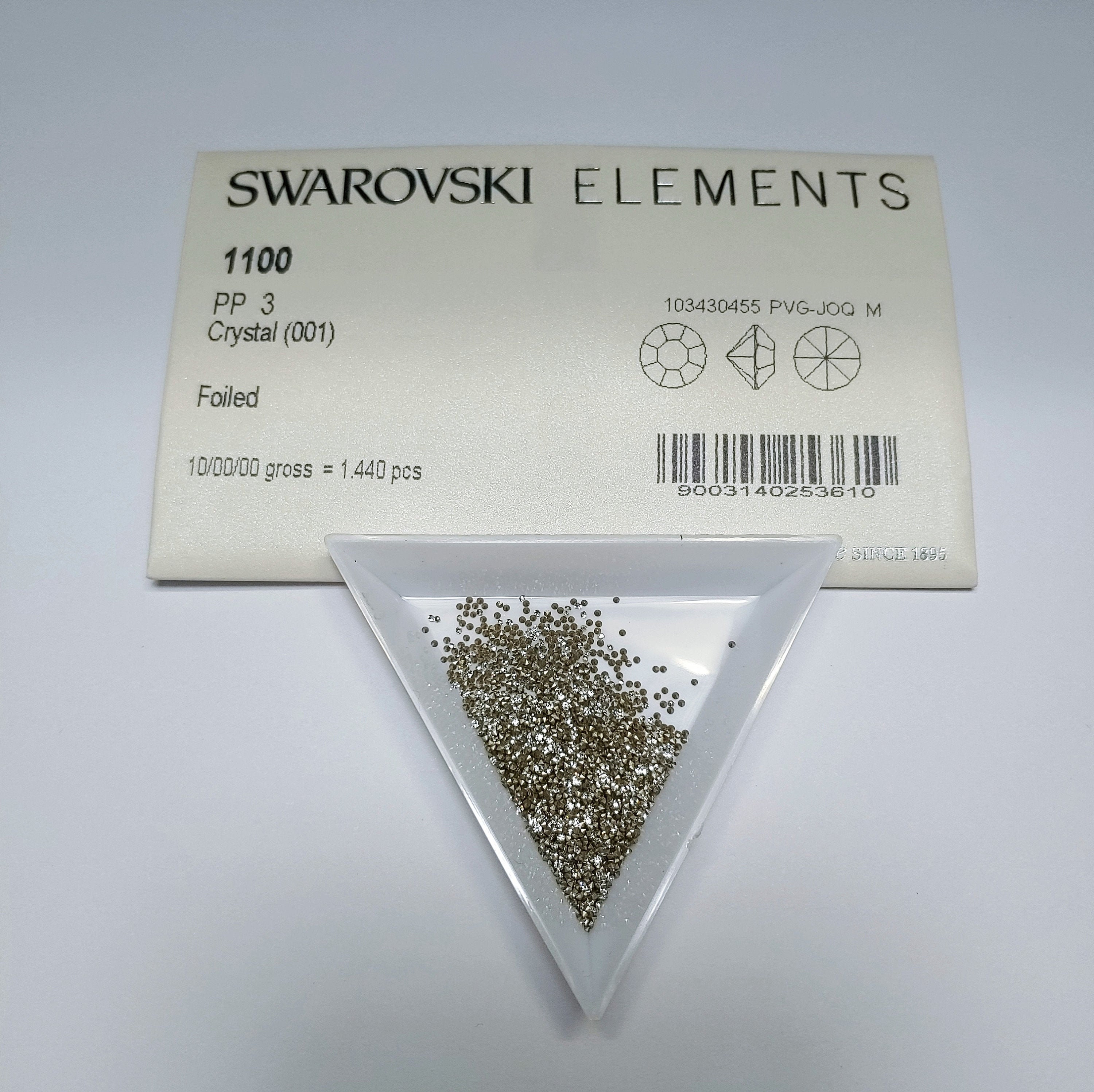 Swarovski 1mm Etsy Crystal -