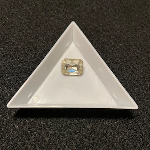 1 Piece 13.5mm x 9.5mm Crystal Octagon Vintage Rhinestones