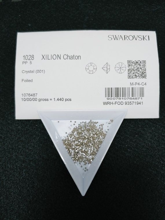 エルSWAROVSKI XILION R SS5 SS12 SS16 Swarovski Art.# 2028/HOTFIX Flatbacks Crystal AB Xilion Rose