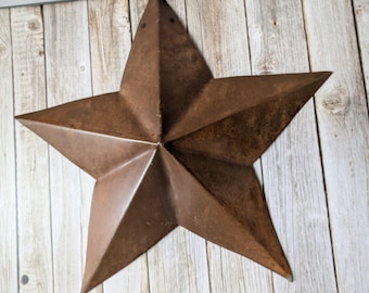 Dekoracja ścienna Mesa International Metal Barn Star | 12-calowa rustykalna dekoracja w stylu farmy
