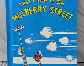 Wydanie klubu książki „Mulberry Street” z kolekcji Dr. Seussa | Książka dla początkujących, niedostępna w sprzedaży