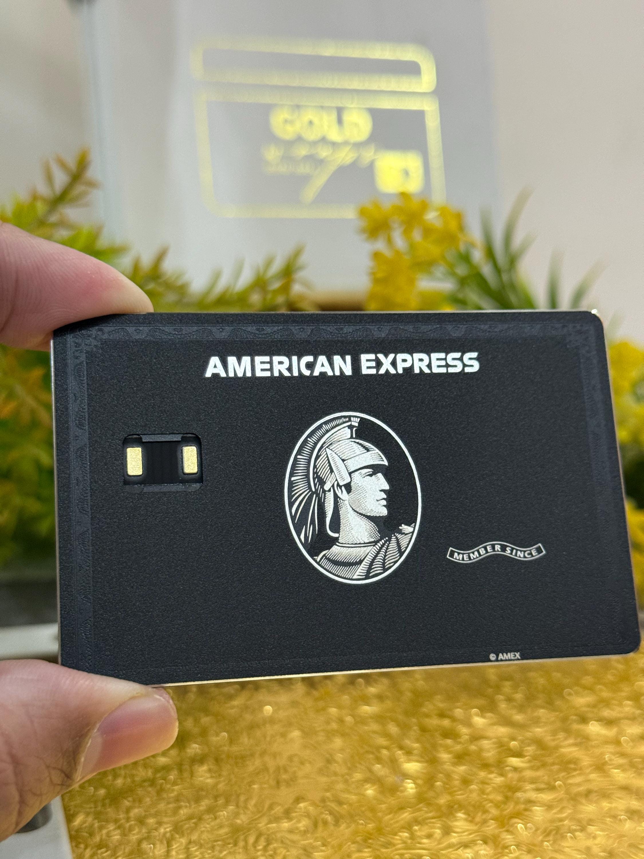 Amex centurion card replica - Etsy 日本