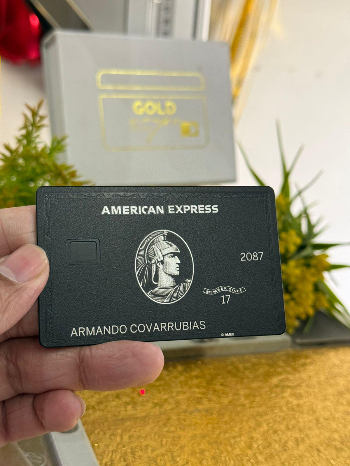Amex centurion card replica - Etsy 日本