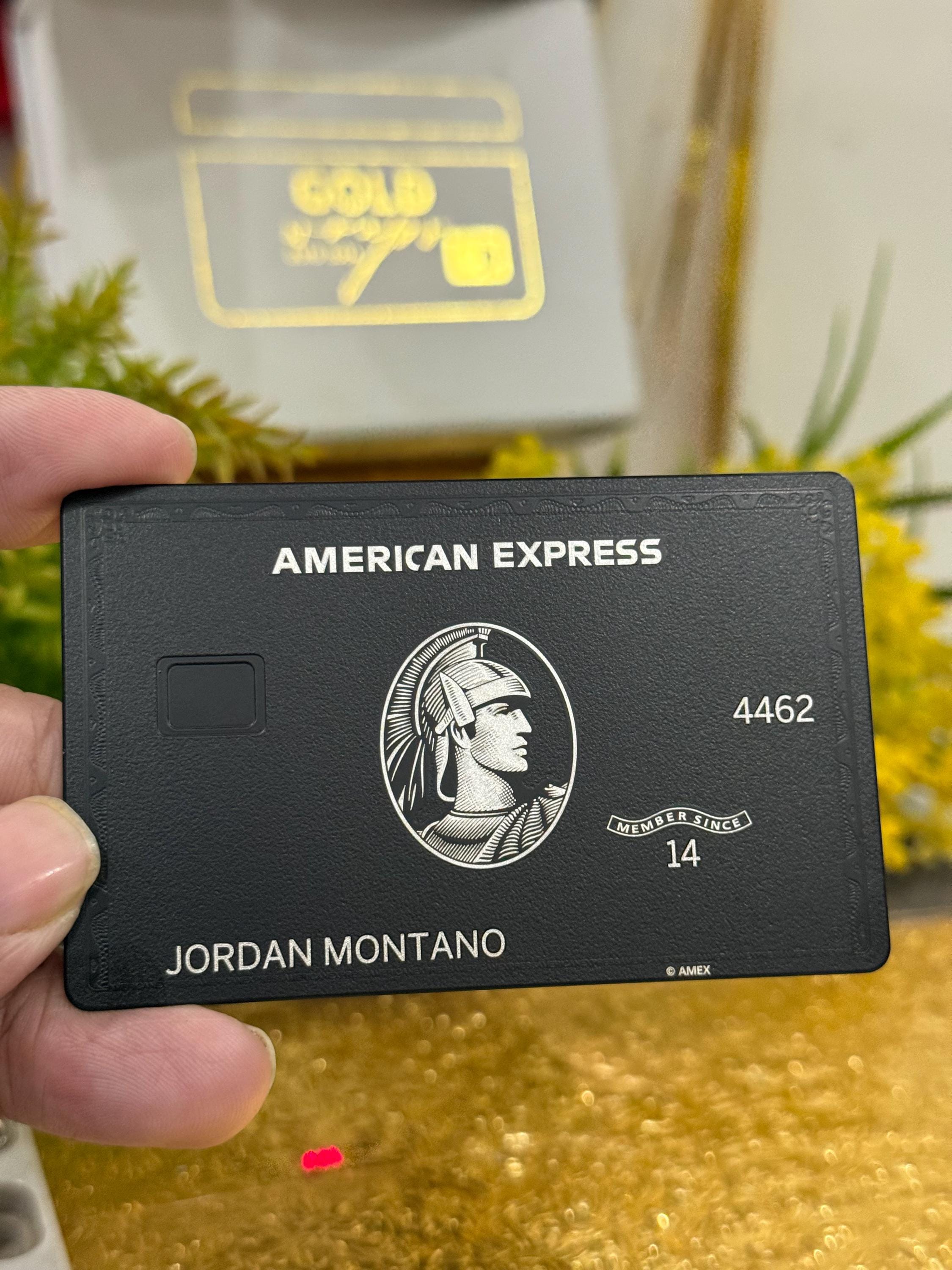 Amex Black Centurion Card - Etsy
