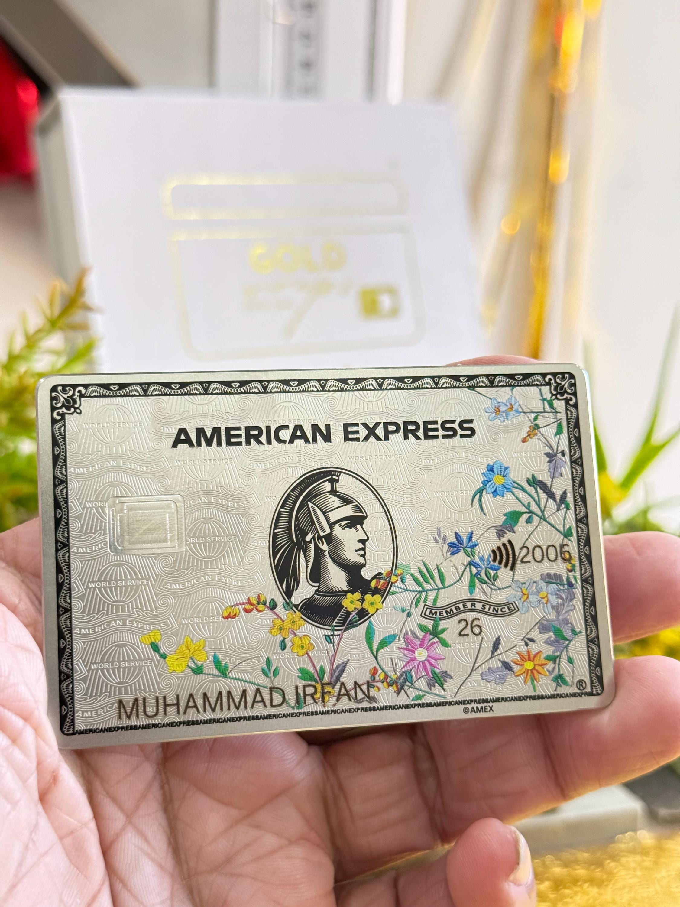 Custom Amex Card - Etsy