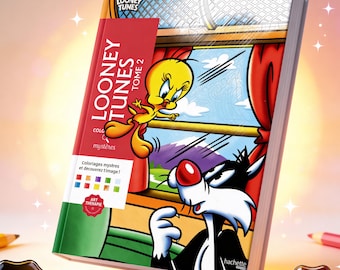 Disney kleurboek - LOONEY TUNES Boekdeel 2, 132 pagina's, afdrukbaar (digitale download)
