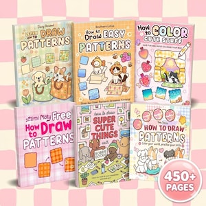 Cómo dibujar patrones fáciles y libros para colorear, páginas para colorear de Coco Wyo atrevidas y fáciles, PDF imprimible para niños y adultos