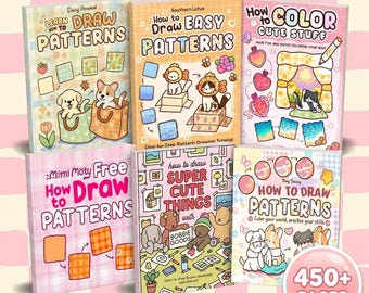 Gemakkelijke patronen en kleurboeken tekenen, gewaagde en gemakkelijke Coco Wyo kleurplaten, afdrukbare pdf voor kinderen en volwassenen