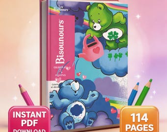 Troetelbeertjes Mysterie Boek Kleur Op Nummer | 114 pagina's (pdf-download)