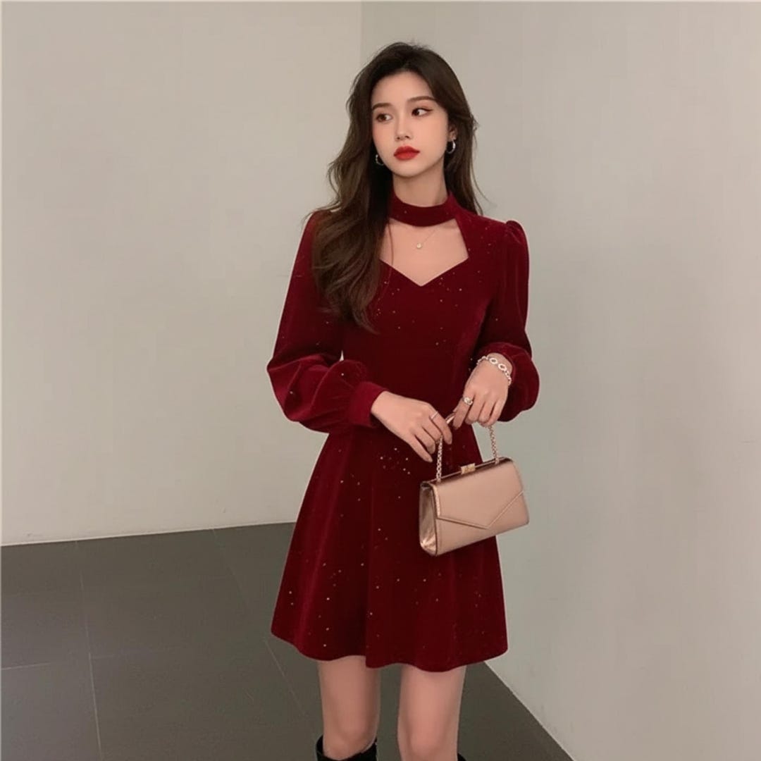 long sleeve lace bodycon dress WOMEN'S V-NECK MAXI Black Empire Slit Dress 顏色:灰藍 formal dresses black girl