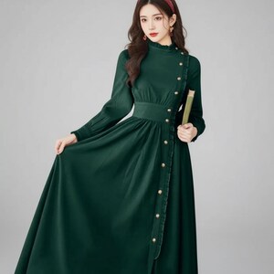 satin dress with high slit Sleek Satin Prom Dress with High Slit_NX E1042 – bellapromweddingdress main image 0