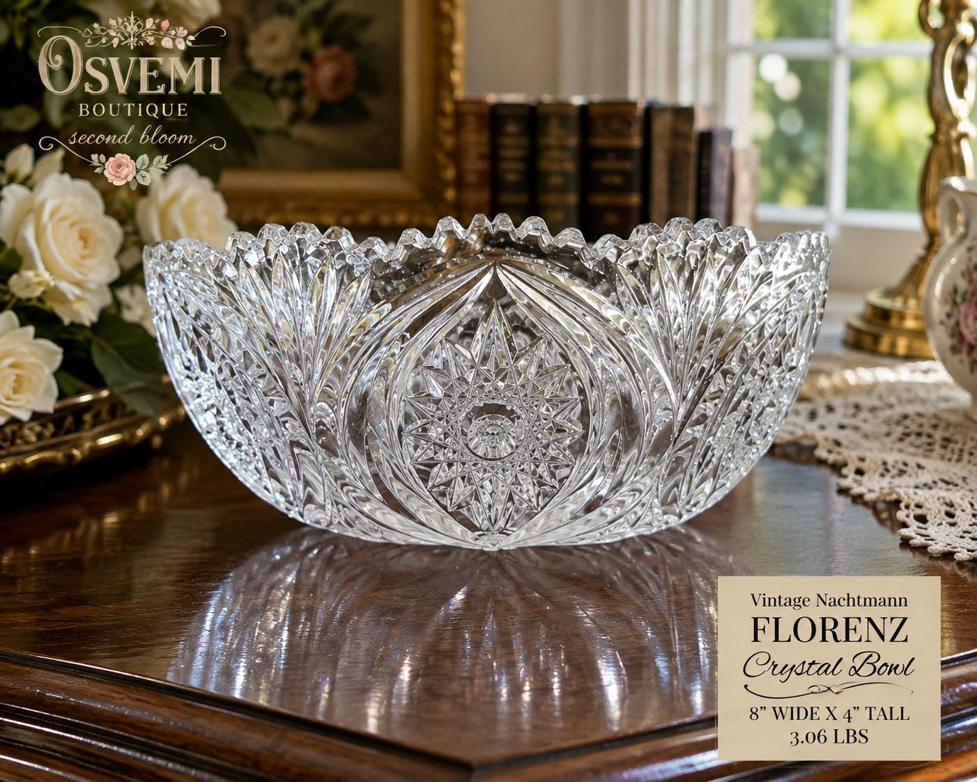 Vintage Large Waterford Bowls - Etsy