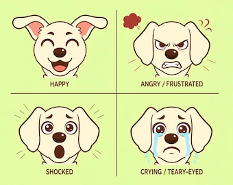 VTuber Asset | Canine Live2D Model for Streaming | Premade Dog Avatar | Fully Rigged VTS Ready