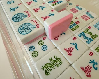 Mahjong Studios – Rose Dragon American Mahjong Tile Set (166 Tiles)