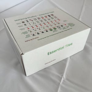 American Mahjong Tiles 152 - Essential Mahjong Tile Set: Complete Core Collection in White image 2