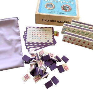 Mahjong Studios - Amerikanische Floating Pool Mahjong Spielsteine