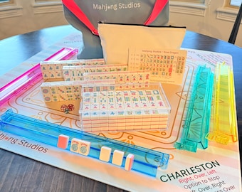Bundle - Pink 2-Color Mahjong Studios –  American Mahjong Tile Set (166 Tiles)