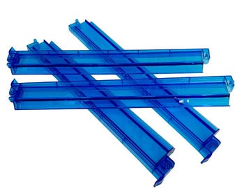 Blue Mahjong Rack and Pusher Set: American Mahjong