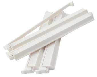 Ivory White Mahjong Rack and Pusher Set: American Mahjong