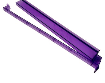 Purple Mahjong Rack and Pusher: Single Tile Holder