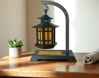 Lanterna a pagoda in stile giapponese / Decorazione da giardino per interni stampata in 3D