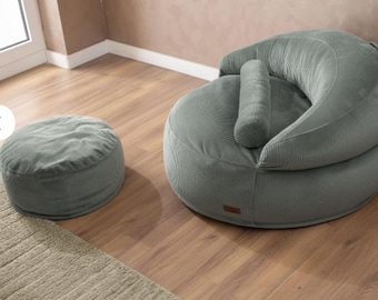 Puf y puf, chaise, longue, sillón