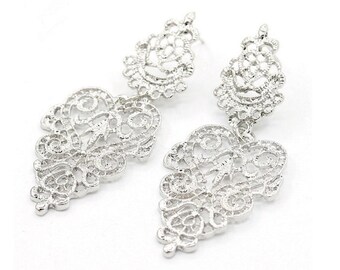 Agnes Earrings -Silver