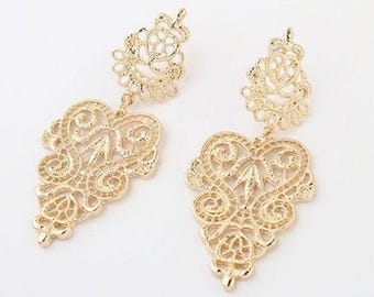 Agnes Earrings -Gold