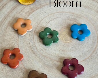 Pendientes intercambiables Bloom – Metálicos – Joyería artesanal – Pendientes ajustables – Regalo para mujer