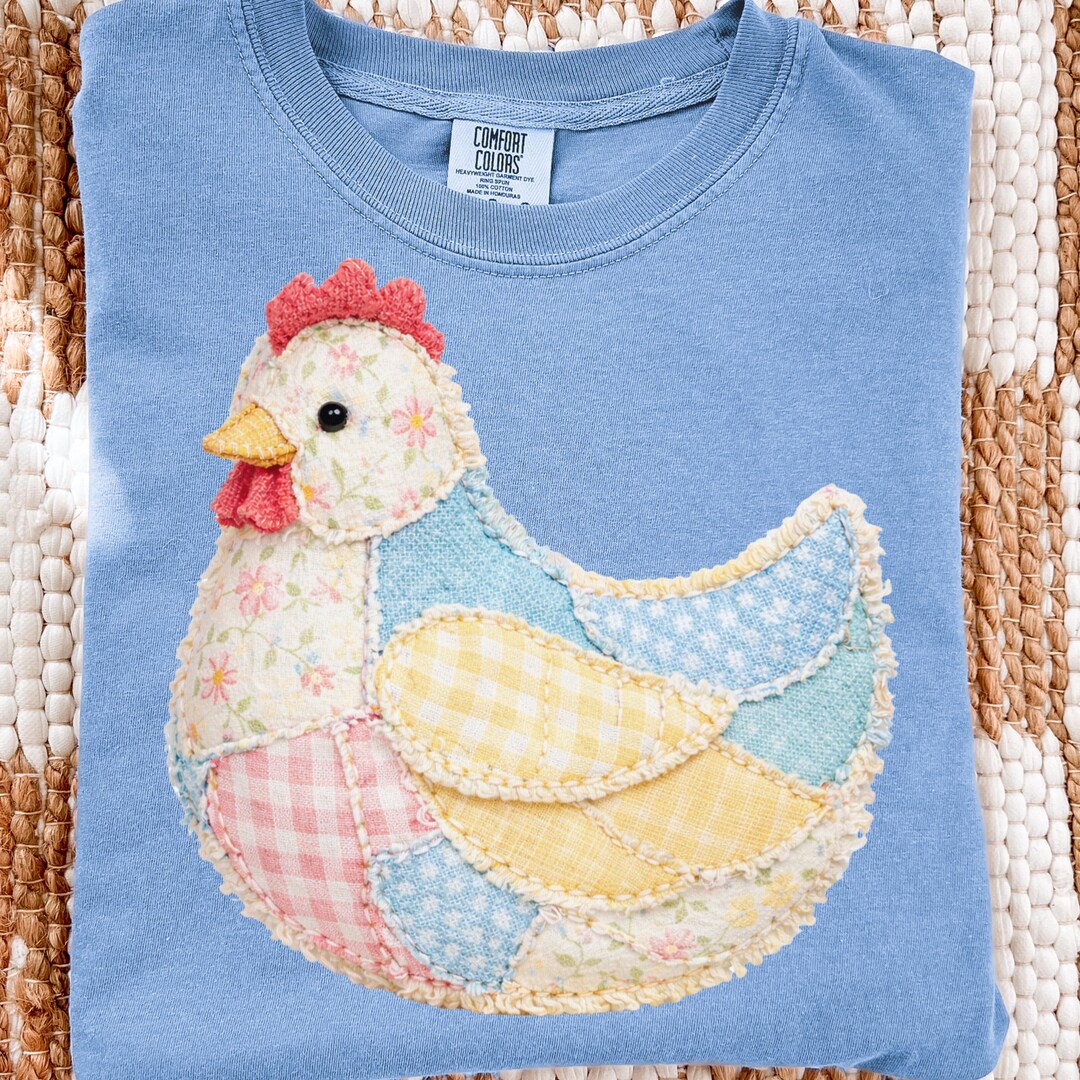 Patchwork Chicken PNG | Faux Quilt Hen Clipart (digital Download) - Etsy