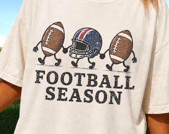 Retro Football PNG, Touchdown Graphic (High-Res, Transparent)