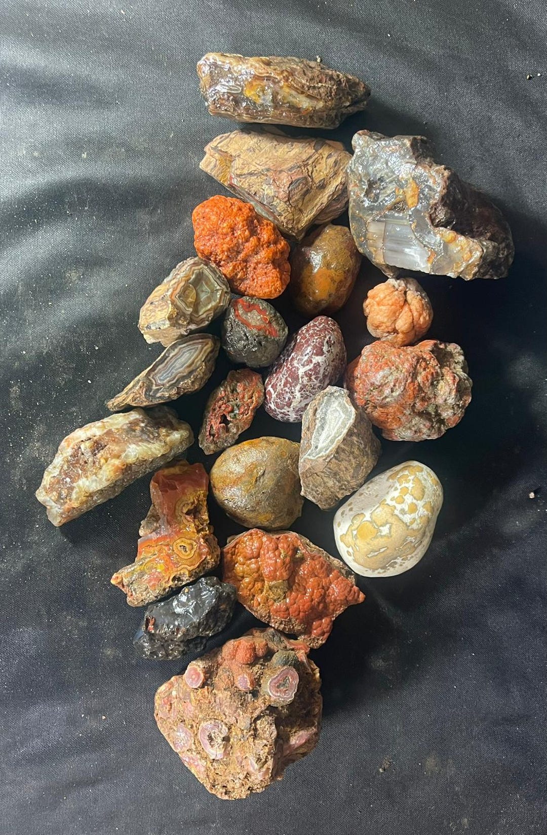 Rough Agate Stone Lot 2kg | Ankara & Black Sea Agates - Etsy