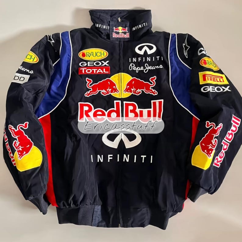 Red Bull Racing F1 Team Jacket – Infiniti Edition – Vettel Era Style ...