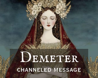 Demeter Channeled Message from Greek Goddess of Harvest and Fertility | Personalized Message From Your Deity