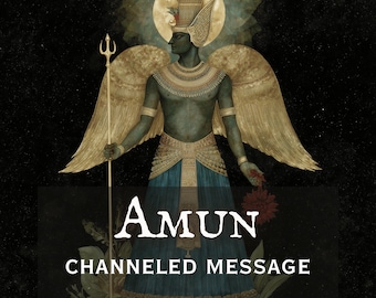 Amun Channeled Message: Egyptian God of Creation | Personalized Reading From Your Deity