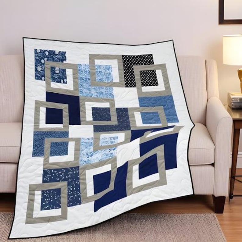 Floating Windows Quilt Pattern image 4