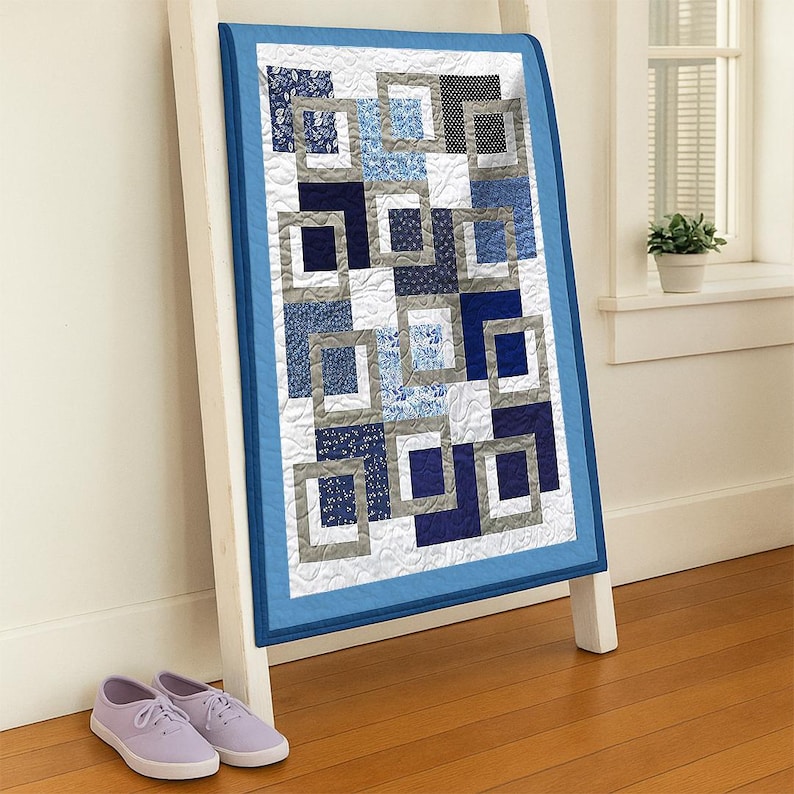 Floating Windows Quilt Pattern image 6