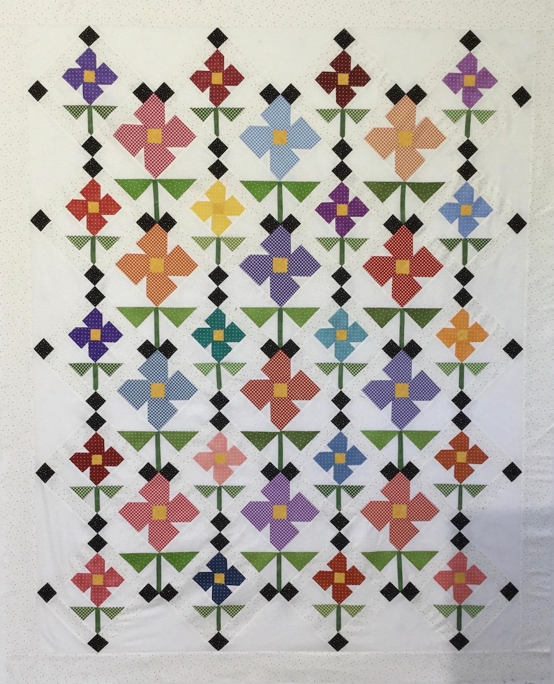 May Flowers Quilt Pattern - Etsy