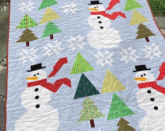 Patrón de colcha Winter Wonderland