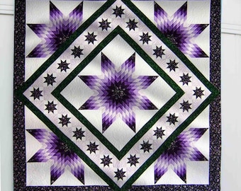 Mönster för Celestial Garden Quilt
