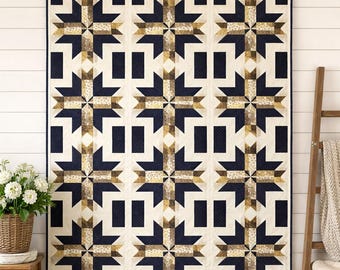 Wzór na kołdrę Stellar Blooms