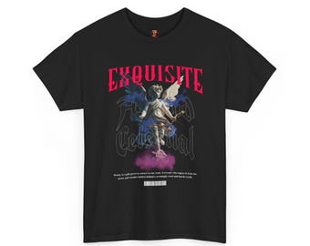 Vintage Angel Graphic T-Shirt | Celestial Streetwear Tee