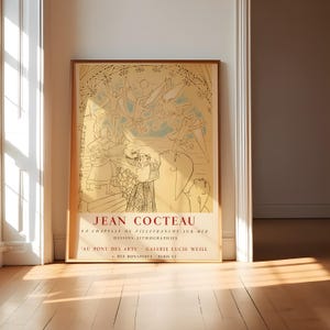 Jean cocteau poster - Etsy 日本